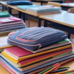 Materiais escolares e cartão de benefícios do Cartão Material Escolar para alunos no Distrito Federal.