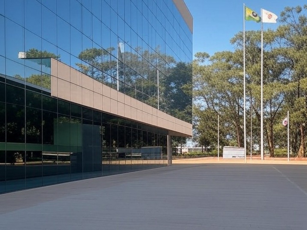 Edifício da Caesb em Brasília, representando divulgação de resultados de concurso público.