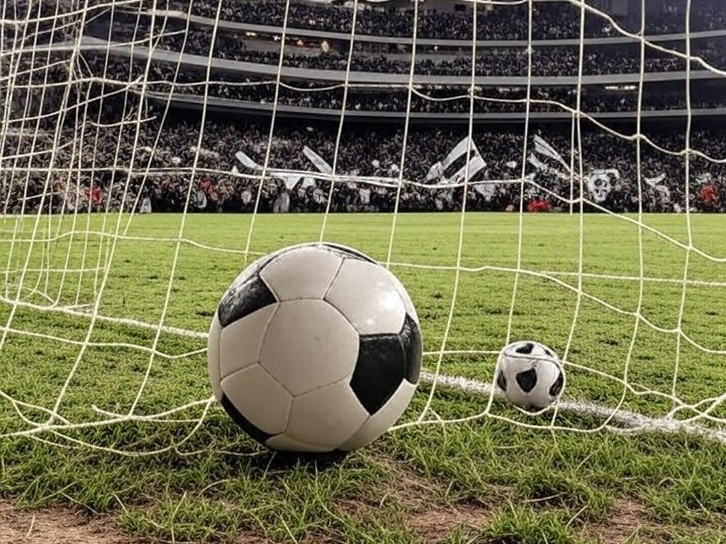 Estádio de futebol em São Paulo com bola na rede durante empate entre Corinthians e São Paulo no Paulista 2026.