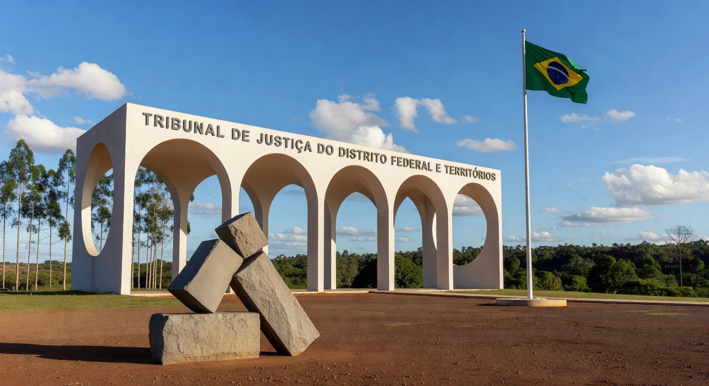 Fachada do TJDFT em Brasília, simbolizando trajetória de engajamento social no Programa História Oral.