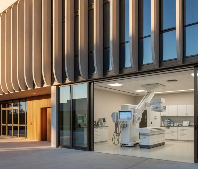 Hospital em Brasília com equipamentos de raio-X para aquisição pelo IgesDF no DF.