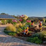 Obras sustentáveis no Parque do Recanto das Emas, DF, com trilhas ecológicas e compensação florestal no Cerrado.