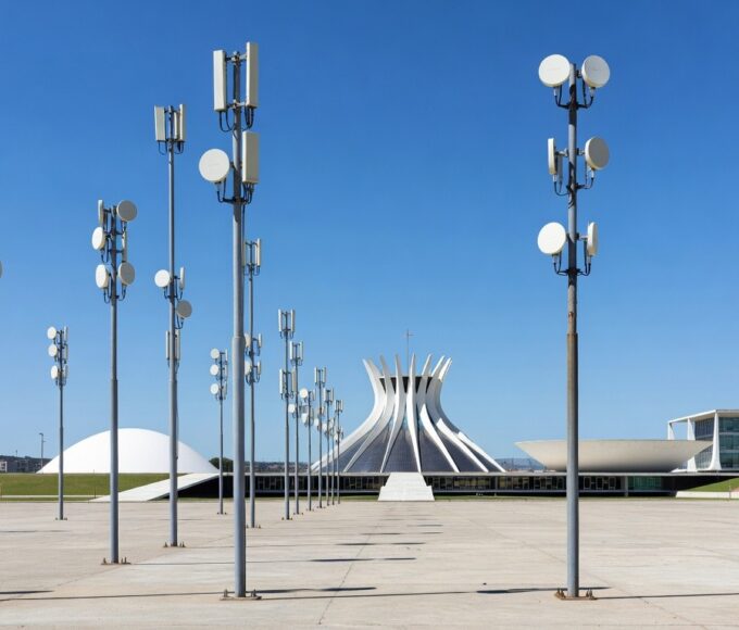 Ponto de Wi-Fi Social em Brasília impulsionando inclusão digital no Distrito Federal.