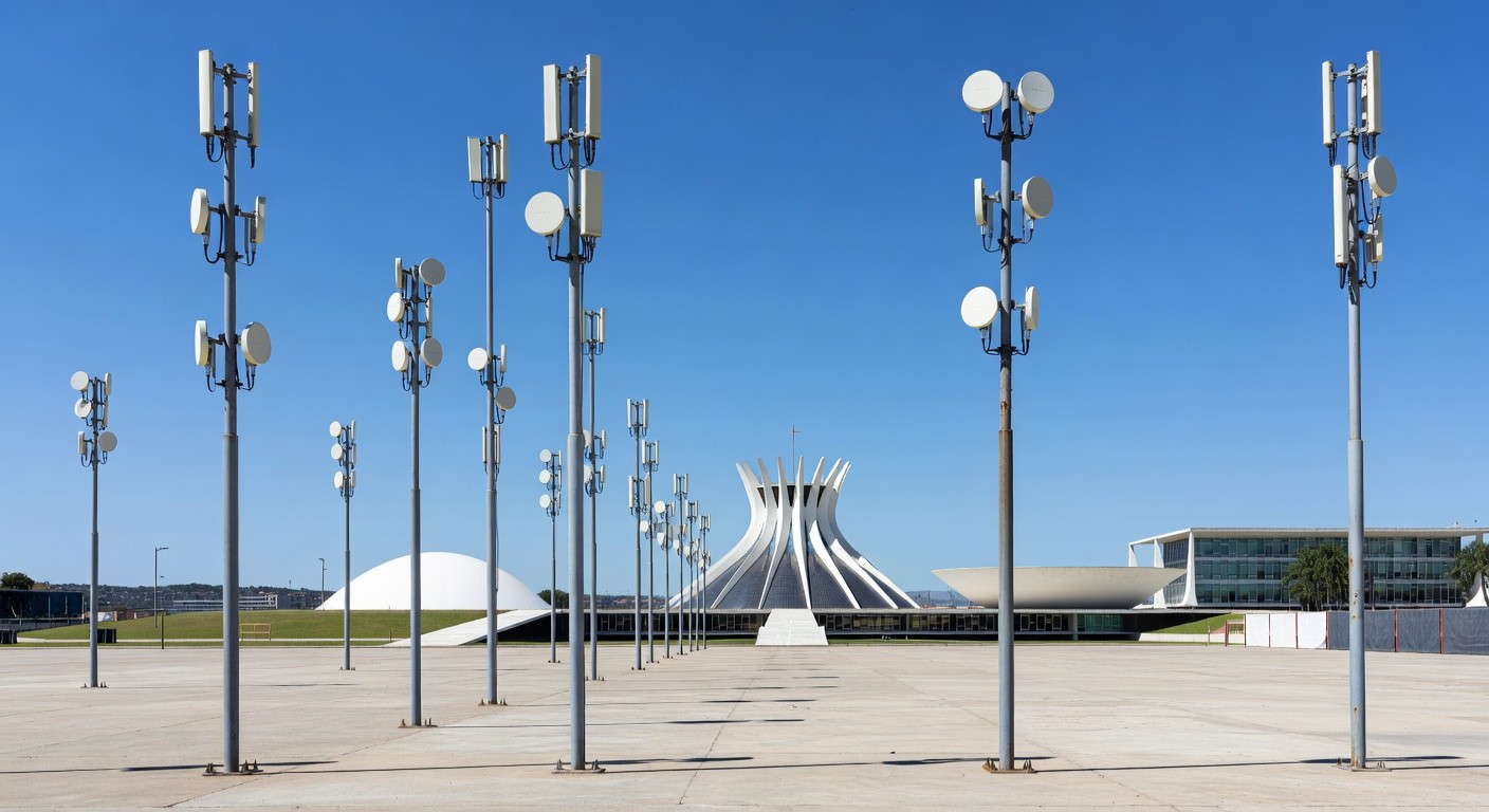Ponto de Wi-Fi Social em Brasília impulsionando inclusão digital no Distrito Federal.