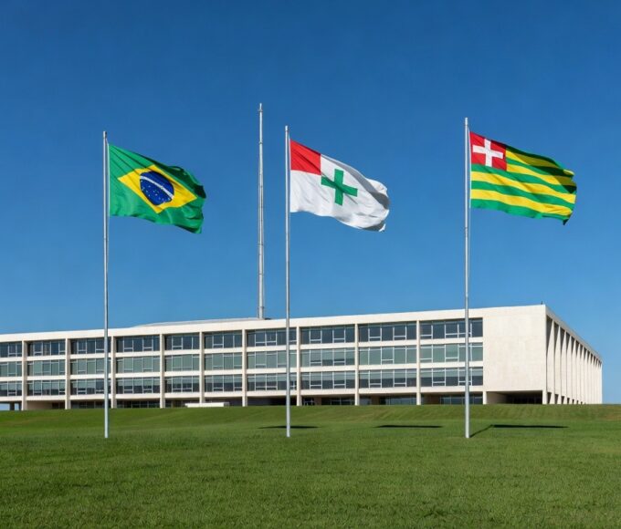 Fachada do Palácio do Buriti em Brasília, representando suspensão de portaria sobre remuneração de professores temporários no DF.