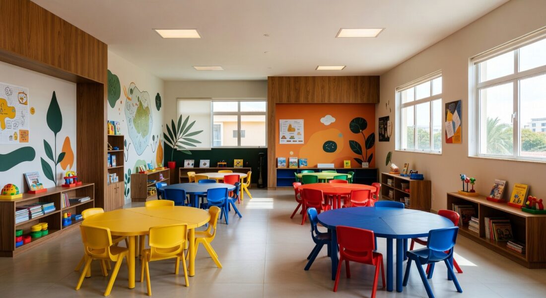 Novos espaços pedagógicos da Escola Futuro em Ação no Recanto das Emas