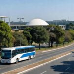 Ônibus escolar elétrico em testes no Distrito Federal
