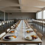 Restaurante comunitário do GDF com refeições servidas em Brasília