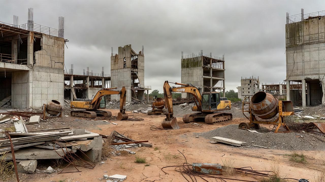 Escola e centro cultural abandonados em Brasília por falta de recursos em educação, saúde e cultura no DF