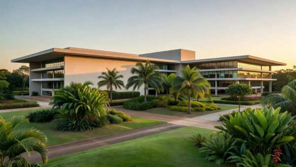 Fachada do Hospital da Criança de Brasília, tratamento de obesidade em adolescentes com liraglutida