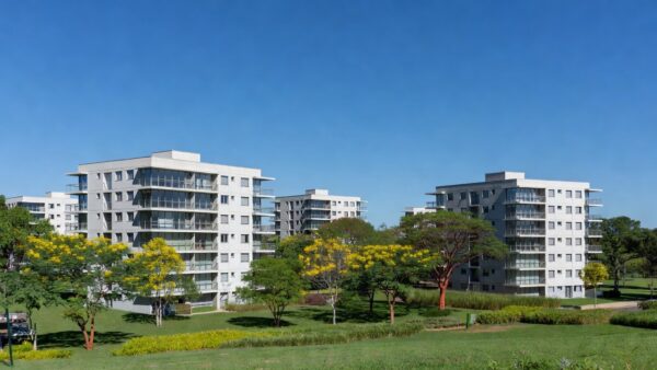 Conjunto habitacional no DF para programas Morar Bem e Regulariza DF