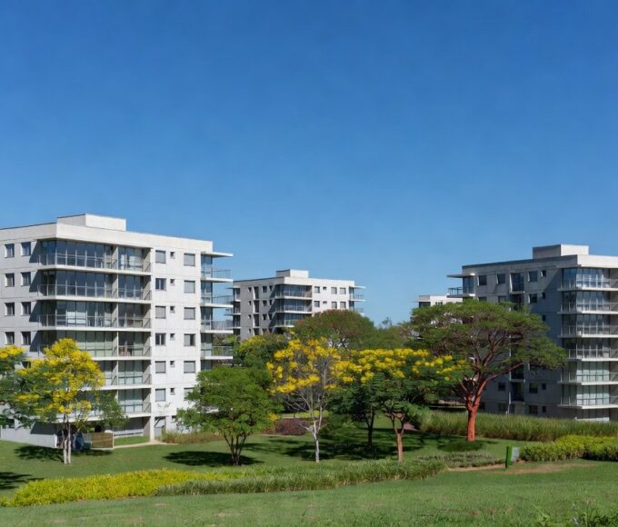 Conjunto habitacional no DF para programas Morar Bem e Regulariza DF