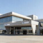 Fachada do Hospital de Base de Brasília, local do incidente com vigilante