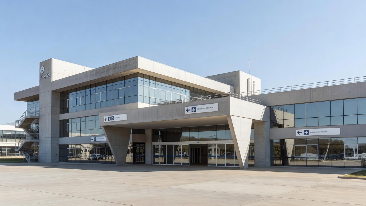 Fachada do Hospital de Base de Brasília, local do incidente com vigilante