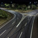 Rodovia EPTG no Guará após acidente fatal