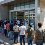 Fila extensa de pacientes na Farmácia de Alto Custo do DF
