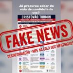 Ministério Público Eleitoral defende ação contra mentiras sobre Cristóvão Tormin em Goiás