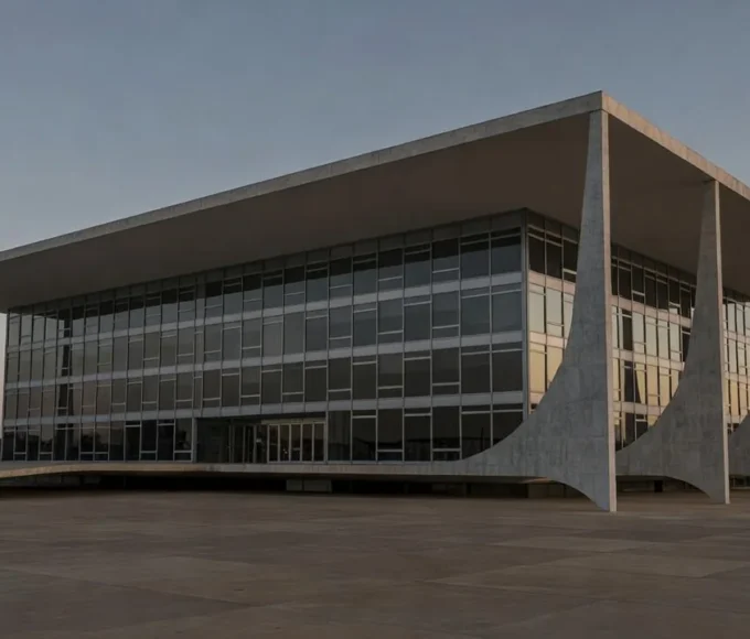 Fachada do TSE em Brasília, corte fotojornalístico sobre inelegibilidade e condenações da Caixa de Pandora.